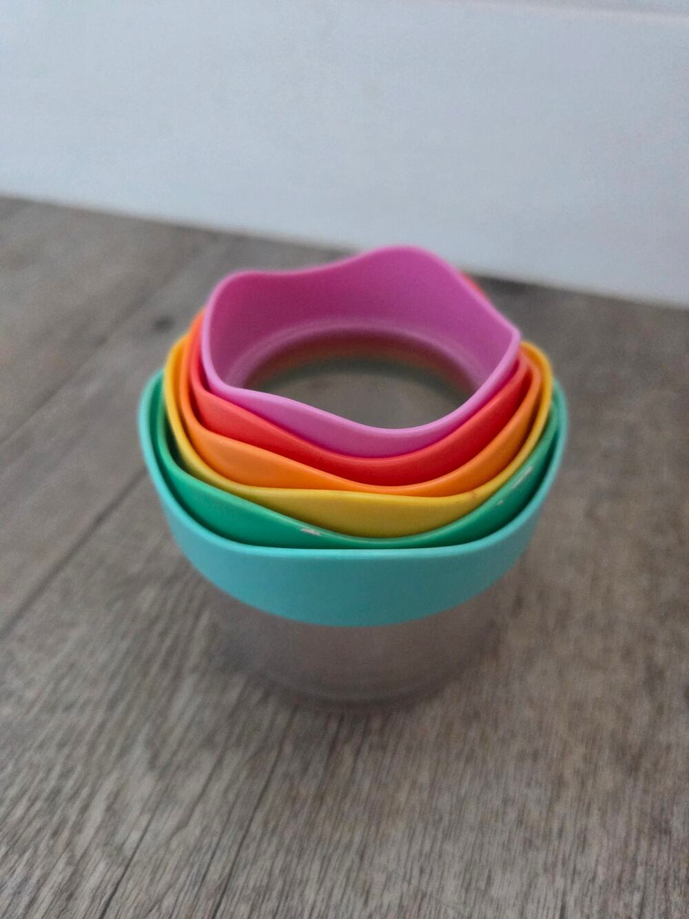 Lovevery Inspector Play Kit Nesting Stacking Drip Drop Cups Complete Set